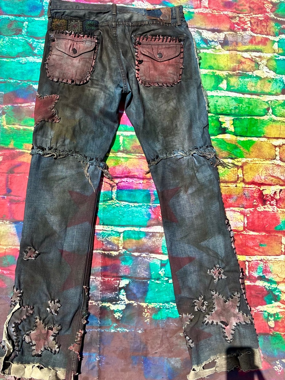 Goth Halloween horror zombie handmade costume - Picture 5 of 16